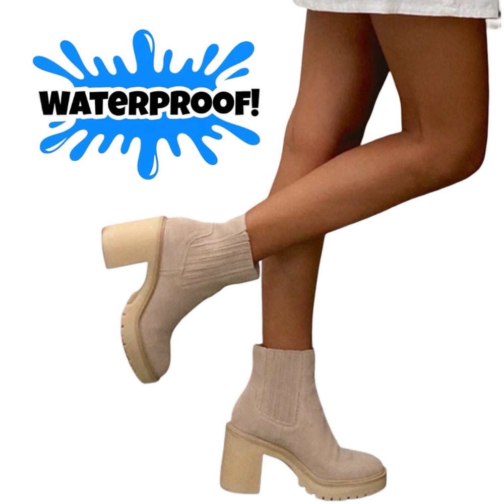NWT, NWOB $150 Dolce Vita Caster H2O Waterproof Slip-on Boots